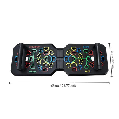 Push-Up Board, 1 Set Home Push-Up Training Board, Chest and Abdominal Muscle Strength Training Equipment for Men & Women, Push up Stand