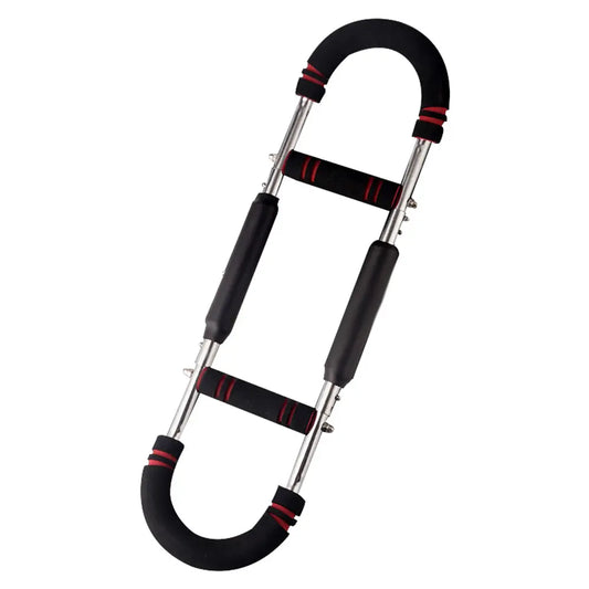 Adjustable Power Twister for Men: Arm, Chest & Shoulder Muscle Trainer - Portable Spring Resistance Home Gym Equipment