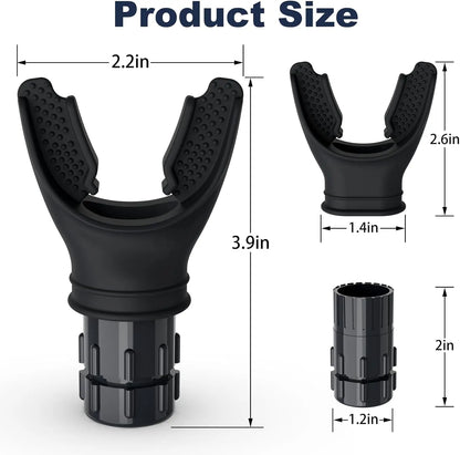 Portable Breathing Trainer with Adjustable Resistance Settings for Enhanced Strength and Endurance, Exercise Trainer - Lightweight, Easy to Clean